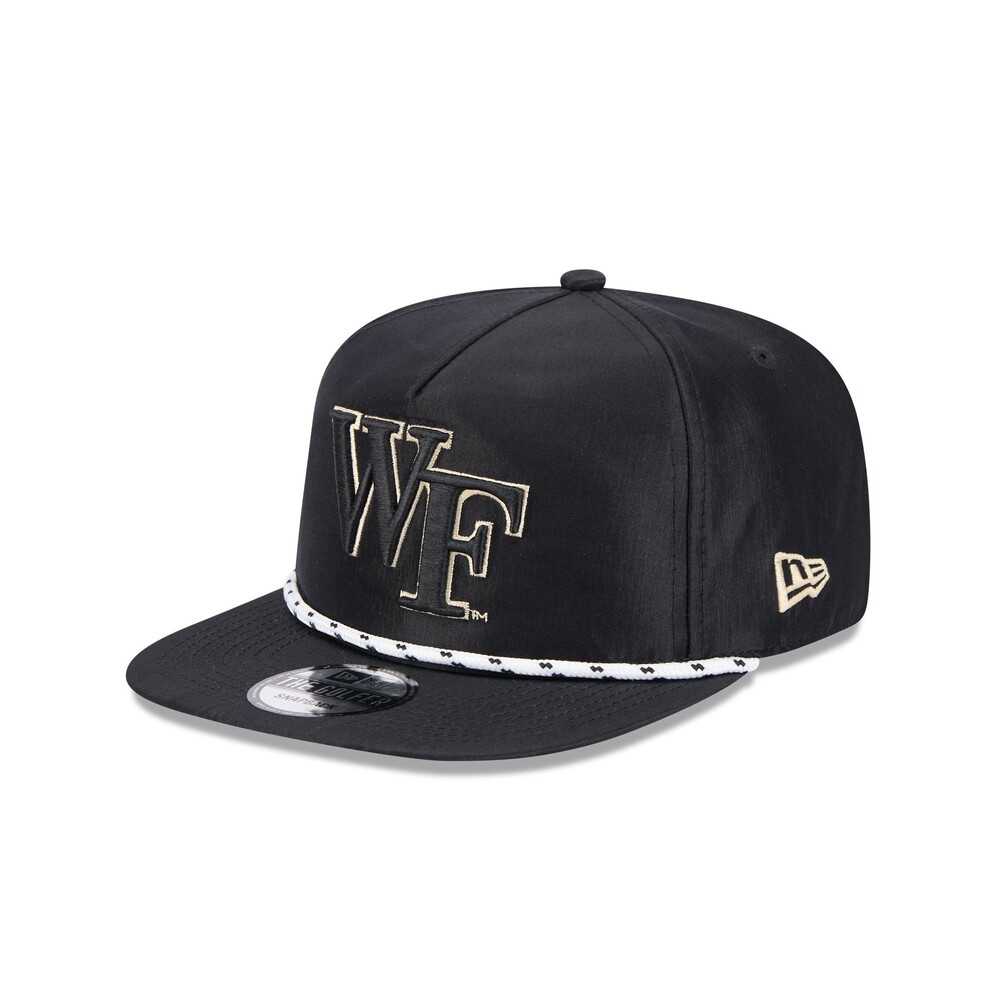 New Era Wake Forest Demon Deacons Team Rope Golfer Hat - One Size